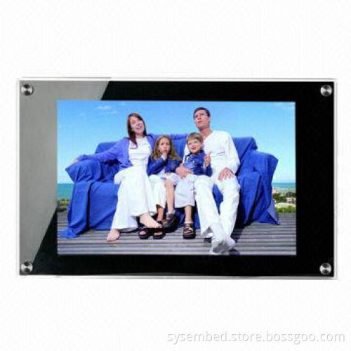 Wall mounted digital display with optional 3G/WiFi connection